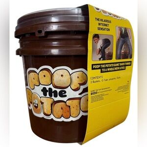 Poop The Potato Party Bucket Game, Makes A Fun Gift For All Parties,Birthdays